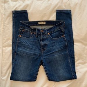 Madewell High Rise Skinny Jeans